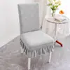 Funda de silla universal para cuatro estaciones para uso en el hogar, respaldo antideslizante todo en uno, funda de silla de comedor integrada, elástica y engrosada