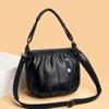 Bolsa Feminina 2026 Novo Estilo Moda Europeia e Americana Bolsa Retrô Bolsa de Mão para Senhoras Bolsa de Ombro Bolsa Transversal Multicamadas Grande Capacidade