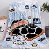 Manta Fofa do Crayon Shin Manta de Soneca para Crianças do Jardim de Infância Cobertor de Cama Dormitório de Estudante Cama Cama Manta de Cama Uso Duplo