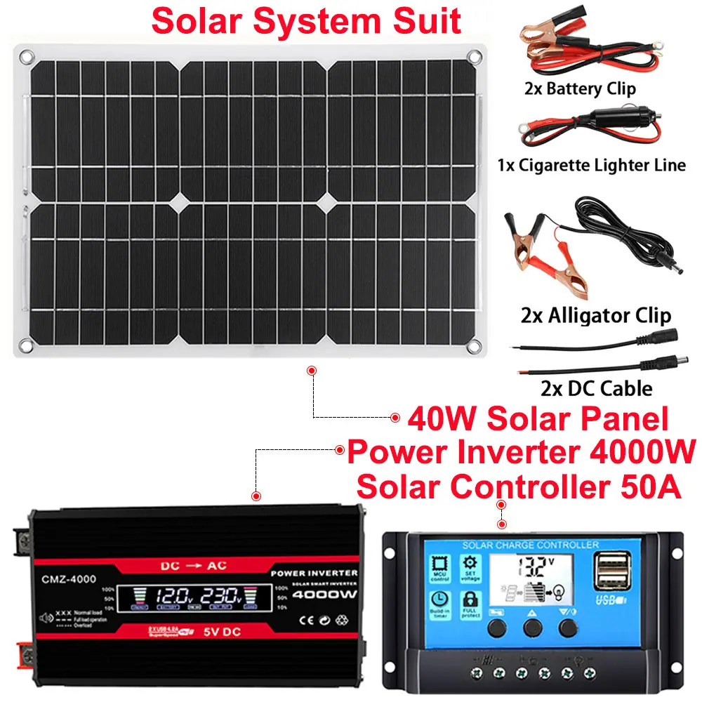 solar system ZB2 40W