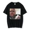 Camiseta con meme de lucha de Hasbulla para hombres y mujeres, mini bloguero de Khabib