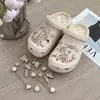 Acessórios para Calçados de Vento Ins Novos Transfronteiriços Conjunto de Corrente de Strass de Moda de Alta Qualidade Flor de Sapato Fivela Decorativa