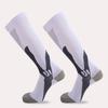 Calcetines de compresión calcetines hasta la pantorrilla para hombres y mujeres calcetines deportivos profesionales para ciclismo al aire libre fitness delgados elásticos de compresión calcetines de fútbol