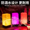 Lámpara de mesa de barra recargable, iluminación ambiental para bares, lámpara de mesa decorativa de luz colorida para cafeterías y KTV, fabricante privado de lámparas de noche
