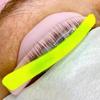 Nuevo Color Rizo de Pestañas Alisado Junta de Silicona Tira de Cubierta Arcoíris Forma de Cuchillo Curvado Tira de Silicona Auxiliar para Alisado de Pestañas de Color