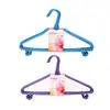 Cabide para roupas atacado de fábrica espessado antiderrapante doméstico adulto cabide de plástico para roupas cabide de roupas 10 suportes para roupas
