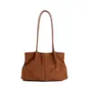Bolso Tote de Gamuza de Gran Capacidad Versátil Transfronterizo para Viajes Diarios Bolso de Hombro Único Bajo el Brazo Textura de Alta Gama Bolso de Hombro de Moda