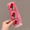 Nuevo Estilo Accesorio para el Cabello de Niña Bordado con Velcro, Fijador de Cabello para Niñas, Pegatina Antideslizante para Flequillo de Verano, Diadema para Bebé