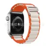 Para pulseira iwatch 789 geração pulseira de relógio ultra49 loop trançado de nylon alpino pulseira S10 fivela em forma de G