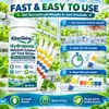 Tiras de teste de pH para solução nutritiva hidropônica KineShineX, 50 tiras por pacote, para teste rápido da acidez ou alcalinidade de soluções nutritivas para plantas