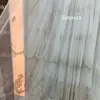 Cortinas Transparentes em Estoque para Venda no Atacado para Janelas da Sala de Estar, Cortinas Transparentes Brancas Simples, Cortinas Transparentes Prontas