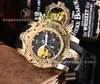 Comércio Exterior 2021 Masculino Invicta Mostrador Grande Europeu e Americano Quartzo Masculino Pulseira de Silicone