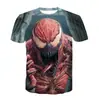 Amazon 2020 Verão Europeu e Americano Meninos Impressão Digital 3D Clássica Camiseta de Manga Curta Venda Direta da Fábrica Top Infantil