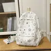 Mochilas Estampadas de Estrellas de Alta Calidad para Chicas de Secundaria, Mochilas Ligeras para Estudiantes de Preparatoria y Universidad