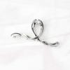 Estilo K de Nuevo Producto Patrón de Cuero Cruzado Aleación Brillante Pinza para el Pelo Peinado Trasero Tendencia Femenina Moda Elegante Nicho para Mujeres
