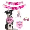 Corbata de Moño para Mascota Perro Gato Transfronteriza Sombrero de Cumpleaños para Bebé Suministros de Decoración para Fiesta de Vacaciones