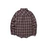 Beijie Moda Masculina Estilo Americano Marca Tendência Outono 2025 Novo Bolso Bordado Camisa Xadrez Masculina Manga Longa Camisa Jaqueta