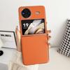 Para VIVO XFlip funda de teléfono móvil de cuero galvanizado plegable funda protectora de teléfono móvil n2flip funda rígida zflip5