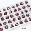 Dongzhou Diamante para Unhas 10*8.8mm Coração Geométrico Fundo Pontiagudo Diamante DIY Brincos Joias Diamante Brilhante Decoração de Unhas Diamante