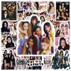120 Adesivos de Menina Coreana Katseye Kpop Star Mercadoria para Diários, Garrafas de Água, Skateboards, Capas de Celular, Adesivos à Prova d'Água