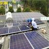 Aleación de Aluminio Panel Fotovoltaico Instalación Fija Soporte de Aleación de Aluminio