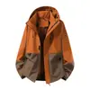 Chaqueta Térmica de Forro Polar Desmontable 3 en 1 de Grafeno, Abrigo de Dos Piezas Cortavientos e Impermeable para Trabajo al Aire Libre, Personalizable