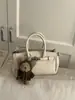 Bolsa Yuezi Fashion Tendência Casual Texturizada 2026 Primavera Nova Estilosa Nicho Moda Feminina Bolsa de Ombro Transversal