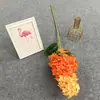 Floristería de Simulación de Boda Naranja Material de Flores Naranja Naranja Tema Arreglo de Lugar de Boda Hotel Arreglo de Flores de Plástico
