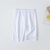 Pantalones de cinco puntos para niñas, estilo coreano, de longitud media, de algodón fino con base de encaje, para verano