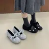 Sapatos de Pelúcia Cinza com Strass para Mulheres, Novo Estilo Fada Francesa Inverno 2026 Sapatos de Algodão Macios e Grossos para Aumentar a Altura para Mulheres