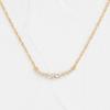 Collar nuevo transfronterizo diseño de sonrisa forma moda lujo circonita micro incrustada joyería de moda para mujer una generación de cabello