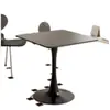 Mesa de Jantar Quadrada Branca Simples Moderna para Casa Apartamento Pequeno Loja de Chá com Leite Cafeteria Recepção de Negociação Varanda Mesa Redonda