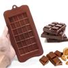 26 Tiras de Botões do Alfabeto Inglês e Fondant Kraft 12 Peças Waffle 24 Peças Molde de Chocolate Silicone Bolo