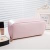 PU Organ Pillow Cosmetic Bolsa Grande Capacidade Portátil Advanced Sense Multifuncional Travel Skincare Storage Bolsa