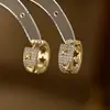 Novos Brincos Personalizados com Zircônia Micro-Pavimentada 2025 para Mulheres, Brincos de Estrela de Alta Qualidade para o Dia a Dia, Brincos Exquisitos e Versáteis
