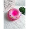 Portavasos inflable de pvc unicornio piña sandía cocotero patito cisne portavasos flotante suministros para agua