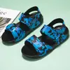 Zapatos Nuevos de Primavera 2021 para Niños Transfronterizos Sandalias de Bebé para Exteriores de Eva Chanclas con Velcro y Lazo Camuflado para Hombres y Mujeres