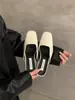 Elegantes mules cerrados de tacón alto para mujer, aptos para usar en exteriores, nuevo modelo primavera-verano 2026, tacón grueso, zapatos cómodos de corte bajo
