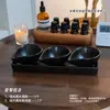 Tigela de Cerâmica para Óleo Essencial Recipiente para Mistura e Dosagem Tigela Prato Spa Hotel Massagem nos Pés Limpeza de Ouvido Frasco de Aroma Spa Tailandês