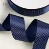 Em Estoque Fita de Bolinhas Pequenas 40mm para Roupas e Acessórios de Cabelo Diy, Em Estoque Fita de Cetim com Bolinhas Redondas Pequenas, Fita de Cetim de Poliéster Estampada
