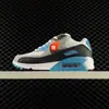 Air Max 90 Comércio Exterior Treinamento Alemão Samba Masculino e Feminino Retro Amortecimento a Ar Casual Esportivo Tênis de Corrida