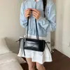 Bolso de mujer con lazo de encaje y cinta de PU transfronterizo, bolso multifuncional dulce para mujer bajo el brazo, bolso de mano y cartera de color sólido para mujer