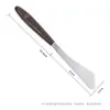 Pintura Transfronteriza Juego Completo de Pasteles al Óleo Raspador de Punta Cuchillo para Óleo Acero Inoxidable Herramienta de Juego Especial de Paletas para Arte