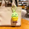 Chaveiro Pingente Criativo de Animal Pequeno Squishy Pistola de Água Desenho Animado Fofo Panda Coelho Brinquedo Decoração de Mochila de Estudante