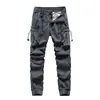 Pantalones Cargo de Moda para Hombre Estilo Americano 2024, Pierna Recta Ancha, Marca de Moda, Bolsillos Múltiples, Casuales, Largos