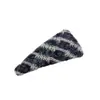 Pinza de Pelo Tejida a Cuadros de Colores Estilo Coreano, Pinza Lateral Versátil y Elegante para Mujer, Pinza de Hilo para el Cabello, Pinza para Flequillo, Pinza de Pelo para la Parte Posterior de la Cabeza