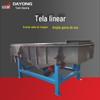 Lixa de classificação de peneira vibratória linear dzsf fabricantes de grande produção máquina de peneiramento de resina epóxi