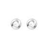 Pendientes de Acero Inoxidable Diamante Francés Geométrico Hueco Hebilla de Oreja Tachuelas Oreja Nicho Transfronterizo Avanzado Lujo Ligero Elegante