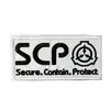 Bordado velcro armband táctica de moral fundación scp insignia de equipo club pegatinas bordadas para planchar en uniforme