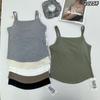 Tirante con Almohadilla en el Pecho Ropa Interior Femenina Cobertura de Verano Paramilia Espalda Sexy Hermosa Hombros Caídos Base Blanca y Negra Ropa Exterior Top de Moda